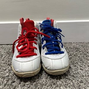 Nike Posite One Youth USA Moon Photon Dust Shoes Sneaker PS Sz 2,5C (DJ4025 001)